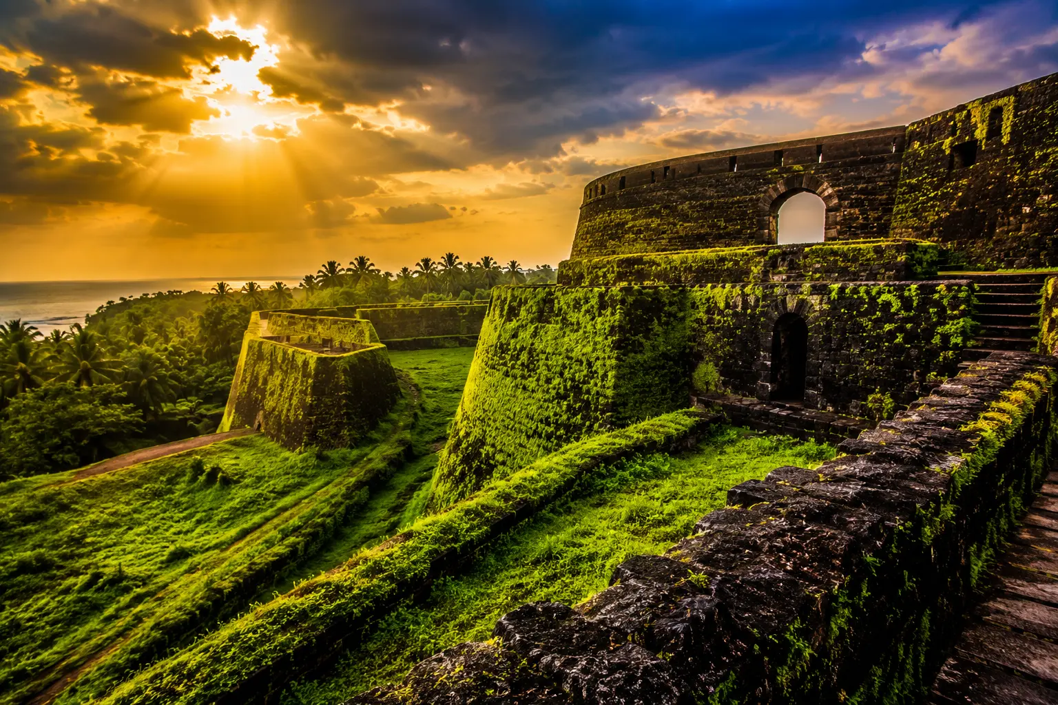 forts in kerala